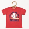 The Juniper Shop Just A Boy Who Loves Baseball Toddler Short Sleeve Tee - 2 of 4