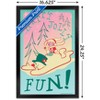 Trends International Frosty The Snowman - Happy Jolly Fun Framed Wall Poster Prints - 3 of 4