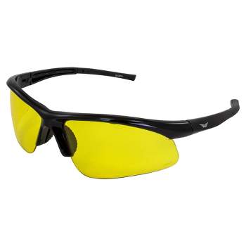 Global Vision Ambassador Safety Motorcycle Glasses with Silver Lenses