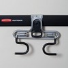 Rubbermaid FastTrack Wall Double S Hook 2 Handle Garage Storage Organizer Rack for Hand Tools (2 Pack) - 4 of 4