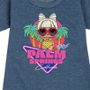 Girls' - Lol Surprise! - Palm Springs Graphic Short Sleeve Fleece Dress - 2 of 4