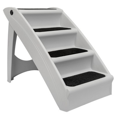 Photo 1 of (CRACKED CORNER)
PetSafe CozyUp Folding Pet Steps - Gray