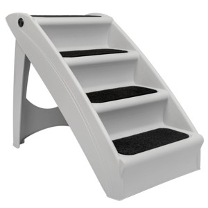 PetSafe CozyUp Folding Pet Steps - Gray - 1 of 4