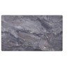 HomeRoots 47" Gray and Walnut Stone And Solid Wood Coffee Table - 4 of 4