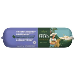 Freshpet Nature's Fresh Roll Grain Free Turkey Recipe Refrigerated Wet Dog Food - 5lbs - 1 of 3