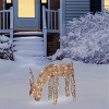Outdoor/Indoor Christmas Grazing Reindeer Lighted Display – LED Holiday Deer Decoration w - 4 of 4