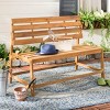 Ruben Balcony Bench And Table  - Safavieh - image 2 of 4