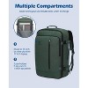Hynes Eagle 38L Carry on Backpack + Fanny Pack-Dark Green - 3 of 4