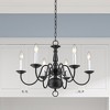 Livex Lighting Williamsburgh 6 - Light Chandelier in  Bronze - 2 of 4