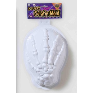 Skeleton Hand 2-Piece Dessert Gelatin Mold Halloween Party Ware - 1 of 1