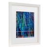 Trademark Fine Art - Massimo Della Latta Blu Matted Framed Art - image 3 of 4