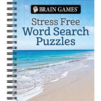 Brain Games - Stress Free: Word Search Puzzles - by  Publications International Ltd & Brain Games (Spiral Bound)