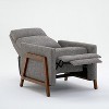 NicBex Leather Accent Chair,Upholstered Living Room Chair with High Backrest,Mid-Century Armchair,Push-Back Accent Chairs for Living Room - 4 of 4