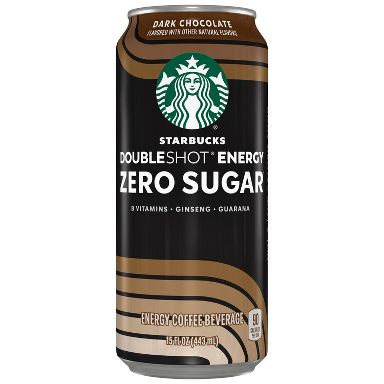 Starbucks RTD Doubleshot Energy Zero Sugar Dark Chocolate - 15 fl oz