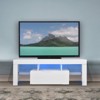 Entertainment Center TV Console Modern TV Stand For Maximum 43 Inch TV，Table Stand With Storage For Bedroom, Living Room - 2 of 4