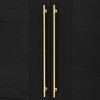Sapphtopaz Wood Decorative Storage Cabinet Sideboard Buffet Cabinet with Storage Adjustable Shelf Gold Handles for Kitchen, Living Room - 4 of 4
