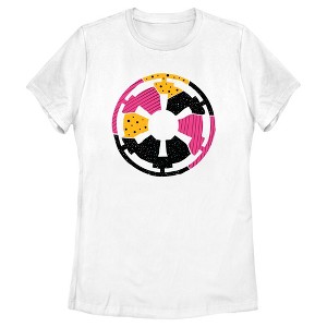 Women's Star Wars Retro Galactic Empire Logo T-Shirt - 1 of 4