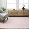 Hauteloom Isako Blue & Gray Solid Washable Area Rug - 2 of 4