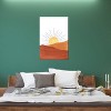 Abstract Sunset in The Desert by Whales Way Unframed Wall Canvas - iCanvas - 2 of 3