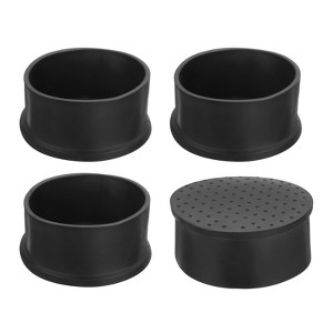 Unique Bargains PVC Non-Slip Noise Reduction Non-Marking Furniture Chair Leg Caps - 1 of 4