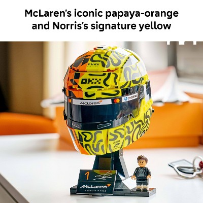 Детские конструкторы LEGO Editions McLaren Mastercard F1 Team Lando Norris Helmet 43023 — фото 3
