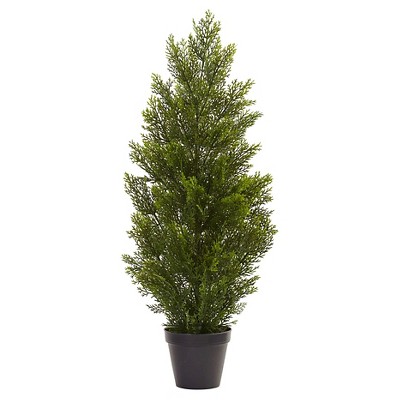 Mini Cedar Pine Tree (Indoor/Outdoor) - (3")