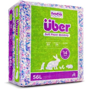 PetsPick Uber Soft Paper Pet Bedding for Small Animals - 1 of 4