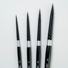 Silver Brush Black Velvet Medium Round Brushes, Set of 4 - 2 of 4