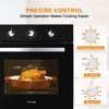 GASLAND 24" 2.3 Cu.f 9 Modes Built-in Single Wall Oven with Rotisserie, Black - 4 of 4