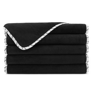 Arkwright Makeup Remover Fingertip Towels (Pack of 6) - Soft Coral Fleece Microfiber - 1 of 4