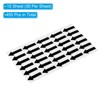 Unique Bargains PVC Waterproof Removable Self-Adhesive Floor Marking Arrow Sticker 450 Pcs - 3 of 4