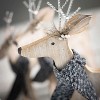 Sullivans Decorative Chirstmas Deer Set of 3, Tabletop Christmas Decorations; 10"H  12.75"H & 15.5"H Multicolored - 2 of 4