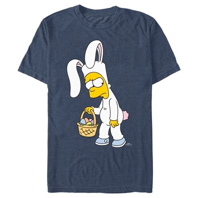 Men's The Simpsons Easter Bunny Bart Simpson T-Shirt