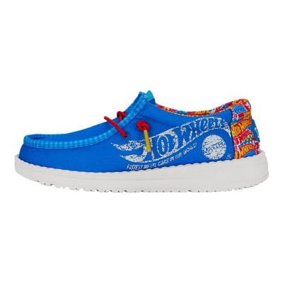 Hey Dude X Hot Wheels - Kids Comfortable Slip on Shoes