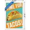 Trends International Time for Tacos! Framed Wall Poster Prints - 3 of 4