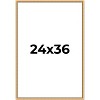 PosterPalooza | Classic Modern Gold Picture Frame - UV Acrylic, Foam Board Backing, Hanging Hardware - 2 of 4