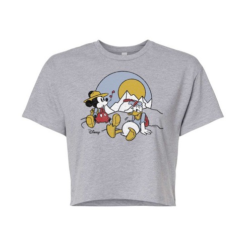 Women's - Disney - Mickey & Friends Cropped Graphic T-Shirt - image 1 of 4