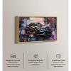 Art Remedy Porsche's Vibrant Lux Car Paintings Framed - 3 of 4