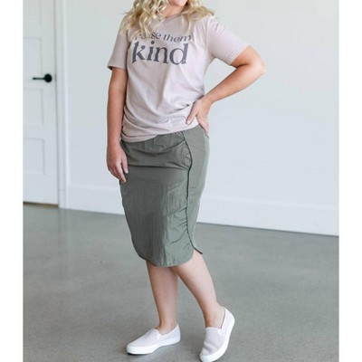 Women's Wind Breaker Midi Skirt - Inherit Clothing Company