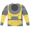 Men's Transformers Bumblebee Costume (Front Back Print) Long Sleeve Costume T-Shirt - 3 of 4