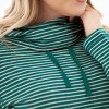 Old Ranch Brands Women's Raven Cowl Neck - Shaded Spruce, Size X Large - 3 of 4