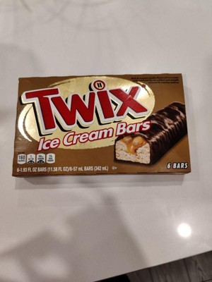 Twix Vanilla Ice Cream Bars - 6ct : Target