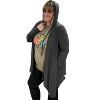 Women's Hooded Cardigan - honeyme - 3 of 3