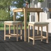 Set of 2 Bar Stools 24" Saddle Backless Padded Nailhead Cushion Pub Foot Rest - 2 of 4