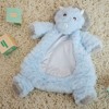 Bearington Baby Wee Lil' Tracer, 12 x 8.5 Inch Light Blue Dinosaur Plush Stuffed Animal, Security Blanket Lovey - image 2 of 4