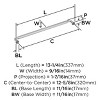 Amerock Collet Pull for Cabinets, Drawers, and Furniture - 3 of 4