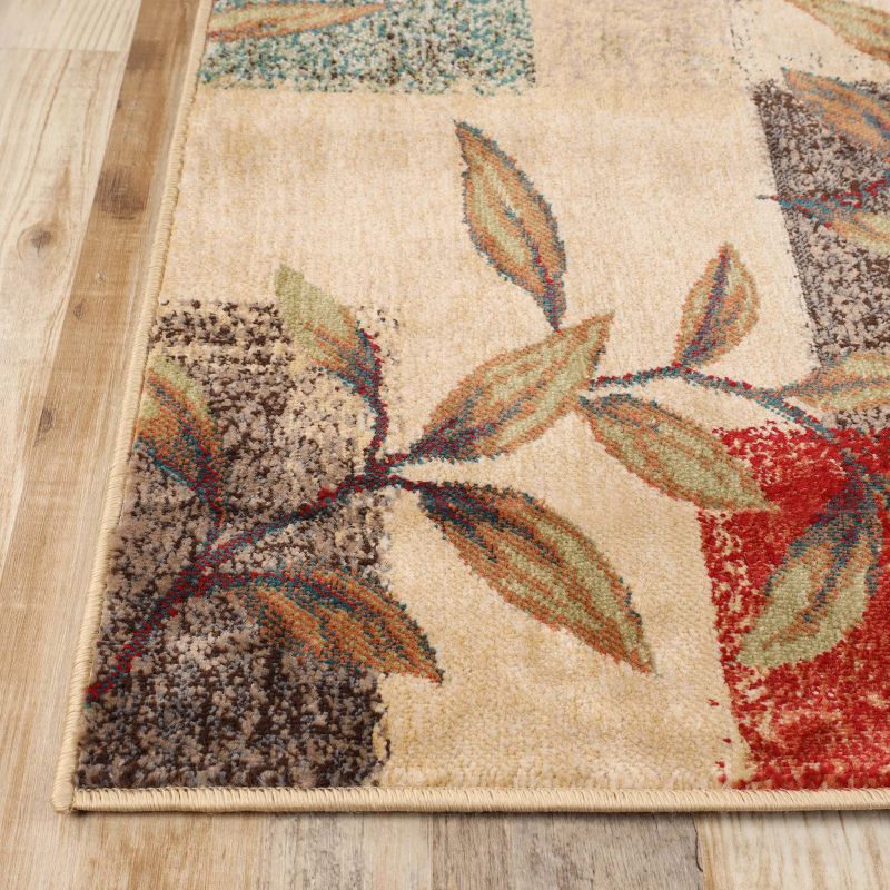 Modern Farmhouse Patchwork Color Block Runner or Area Rug by Blue Nile Mills, 3 of 6
