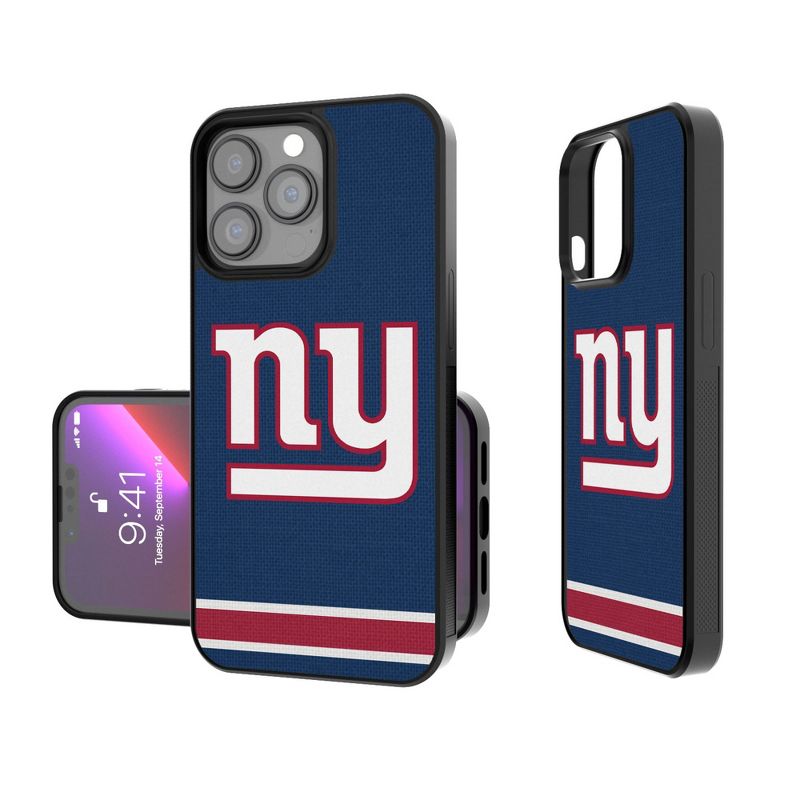 Keyscaper New York Giants Stripe Bump Phone Case, 1 of 7