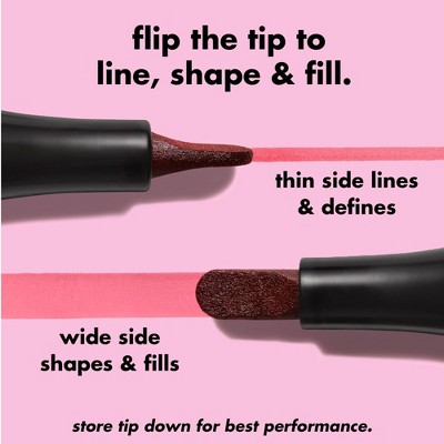 e.l.f. Main Stain Lip Marker - Hotvine - 0.034 fl oz