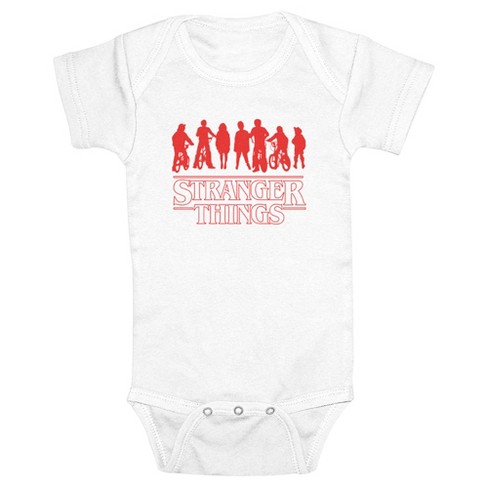 Infant's Stranger Things Silhouettes Logo Bodysuit - image 1 of 3